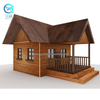 I trámová aplikácia drevenej konštrukcie domu