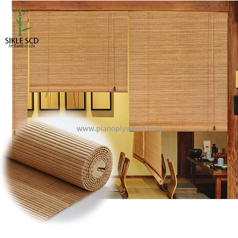 Rideau en bambou