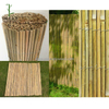 Valla de bambú dividida