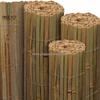 Valla de bambú dividida