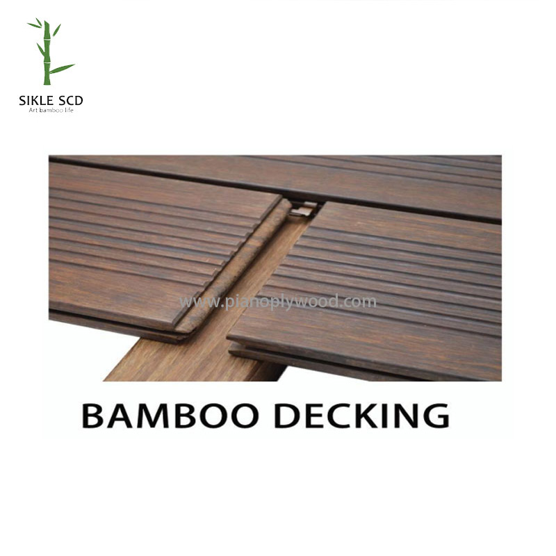 Bambusterrasse/ underside/beklædning