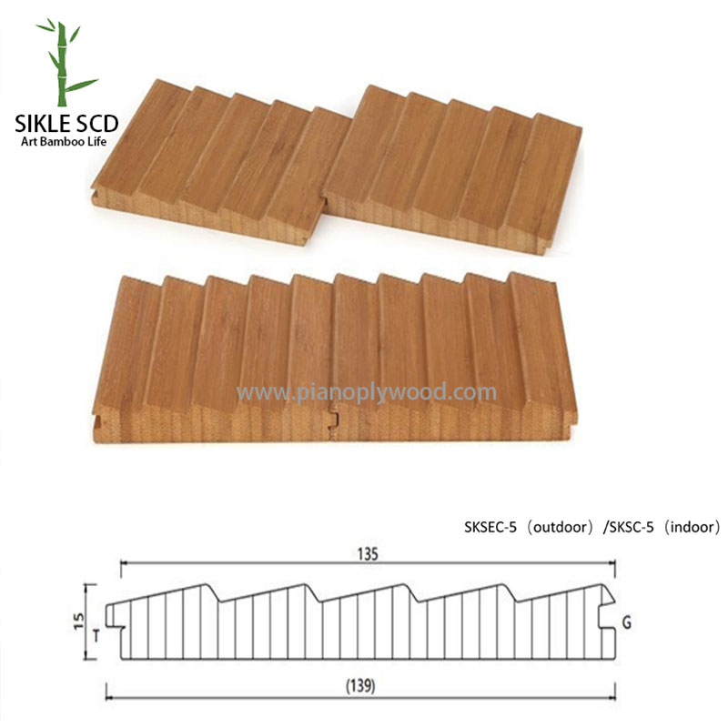 SKSEC-5(úti), SKSC-5(inni) bambusklæðning
