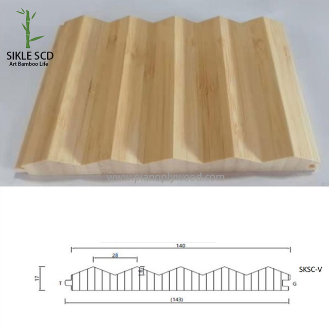 Bambusový obklad SKSC-V