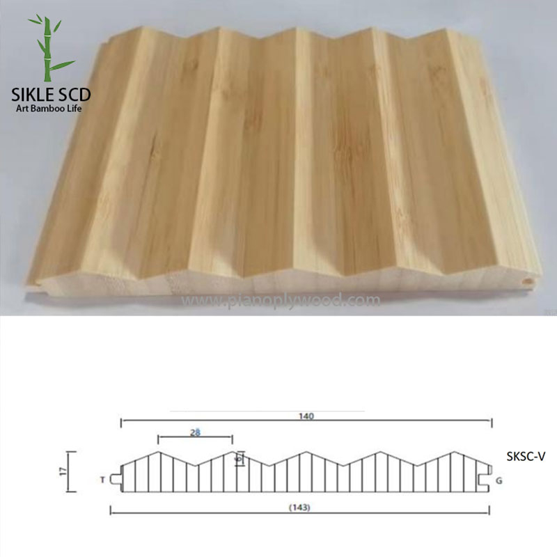 SKSC-V Bambusverkleidung