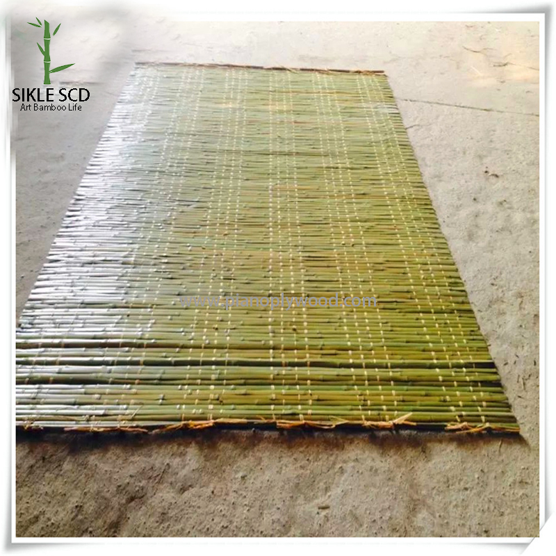 Тъкан бамбуков матрак от рафия