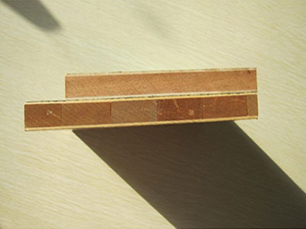 Fir Wood Core Fancy spónn yfirlagður blokkaplata