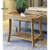 Bamboo Curved Small Round Stool