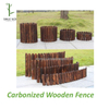 Карбонизована дрвена ограда