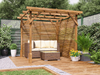 sikle scd wooden pergola 