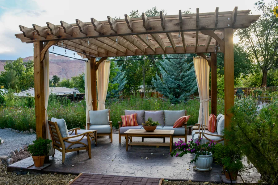 sikle scd wooden pergola 