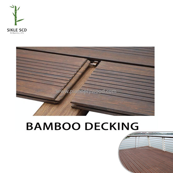 Bamboe terrasplanken/binnenwelving/bekleding