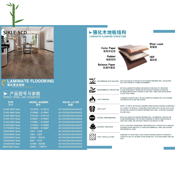 Laminated Flooring SIKLE SCD Series 3