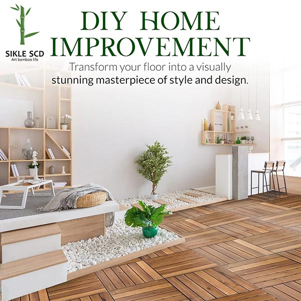 Interlocking Wood Flooring