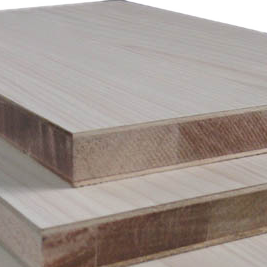 placas de madeira laminada